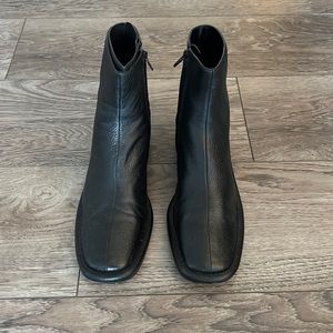 Mango black booties size 39
